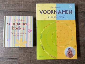 2x Voornamenboekje: De mooiste namen voor uw baby