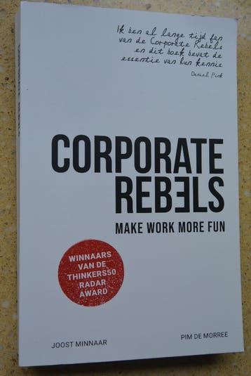 Corporate rebels Make work more fun Joost Minnaar, de Morree