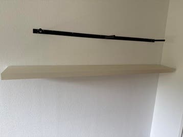 2 x Ikea wittelack boekenplank 190x 26 cm