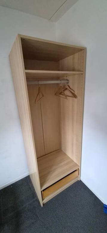 Pax kast met lade 201 hoog 75 breed 58 diep