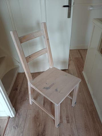 Houten stoel