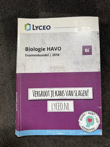 Lyceo - HAVO biologie