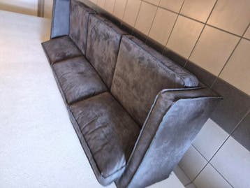 GRATIS 3 zitsbank BePureHome eco leder (weg=weg)