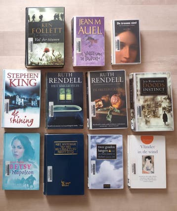 Boeken 11 stuks gratis ophalen