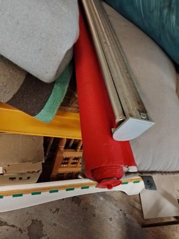 Rolgordijn Lamellen, niet vragen om de maten, aub