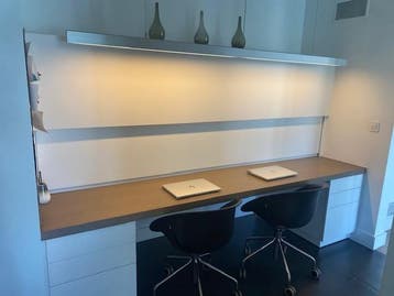 Bureau 2 personen op maat gemaakt