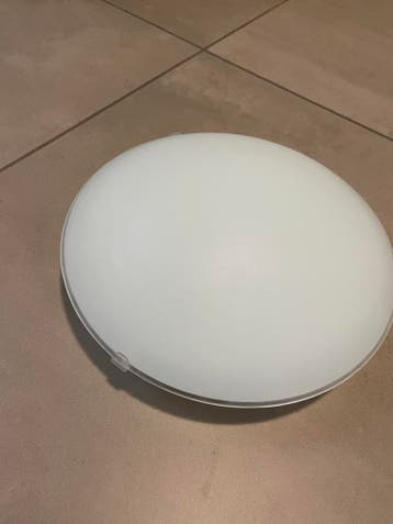 IKEA Plafondlamp Lock T0201 - Wit, Zo goed als nieuw