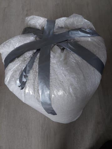 Bolletjes piepschuim vulling zitzak