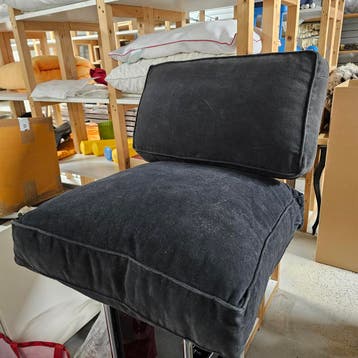 Gratis!! Zitkussen en rugkussen voor buiten loungestoel