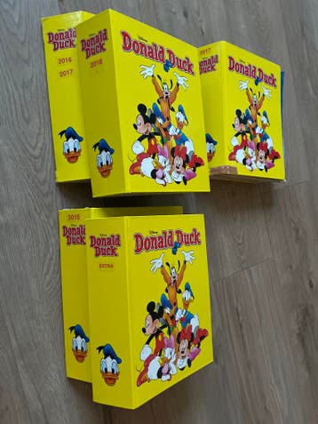 Donald Duck Jaargangen en Extra's 5 mappen