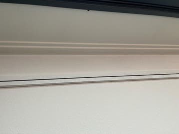 Gordijnrail voor wave gordijnen 3.70 meter