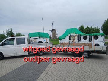 witgoed gevraagd oud ijzer gevraagd