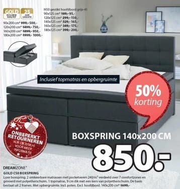 Boxspring 160200