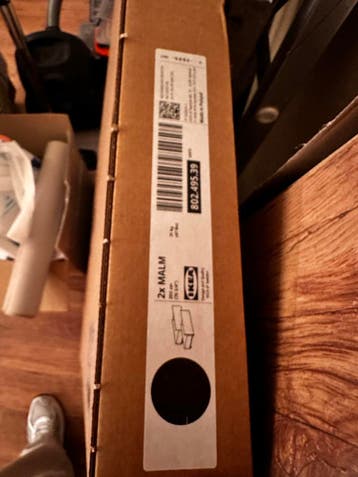 Malm lade voor onder bed