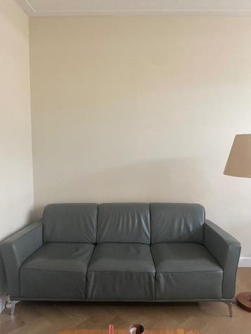 Italiaanse Natuzzi leren bank