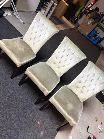 6 gebruikte stoelen - comfortabel en stijlvol