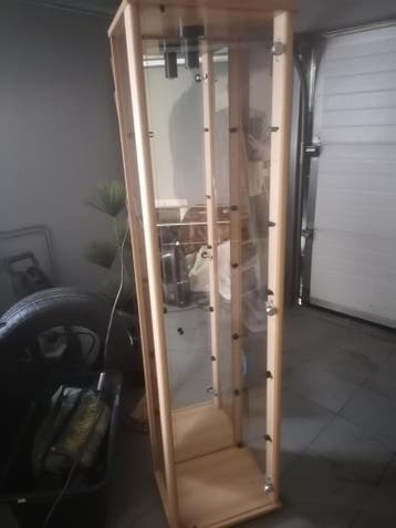 Gratis Vitrinekastje Spiegel lamp