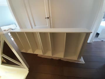 Gereserveerd (Jan)Gratis Boekenkast, wit, 80x28x202 cm