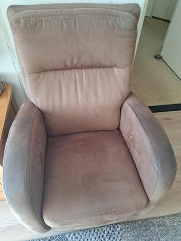 Fauteuil bruin