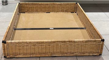 Gratis rieten mand / opberger onder bed