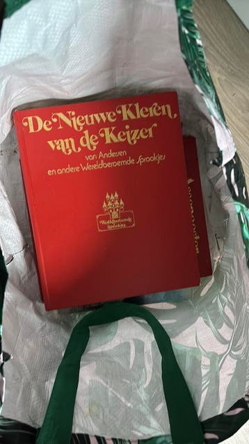 Gratis op te halen: tas met boeken