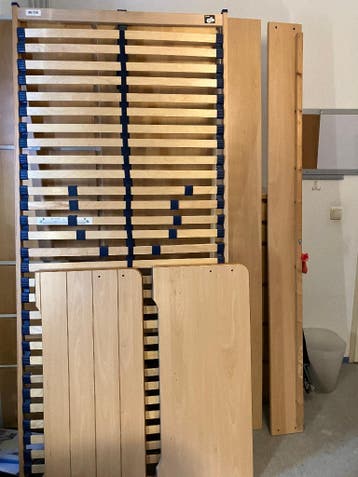 gratis ophalen bedframe inc bedbodem 90 x 210
