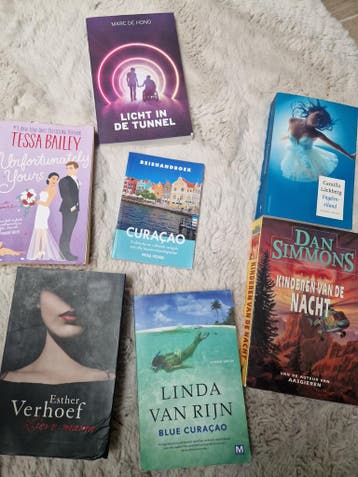 Diverse boeken: romans, thriller, reisgids - gratis afhalen