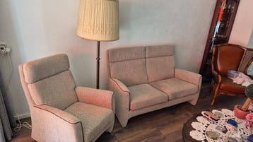Bankstel. Stoelen
