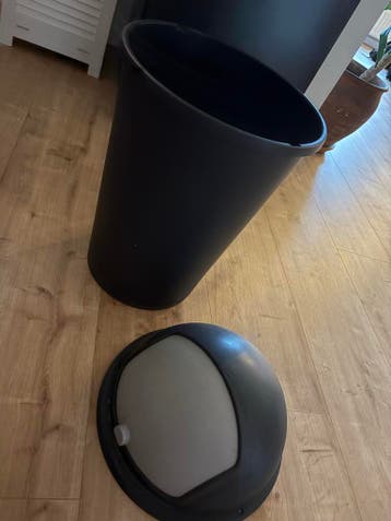 Prullenbak met klepdeksel - 50 liter