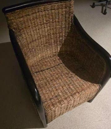 Stoel (rotan - bananenstoel)
