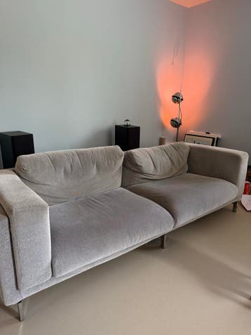 Ikea Nockeby 3-zitsbank in grijs