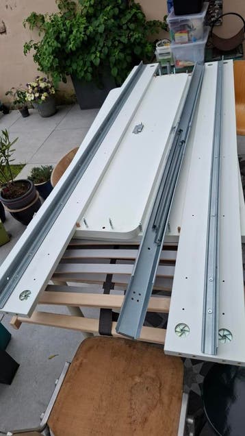 Ikea bed 140x200 inclusief matras