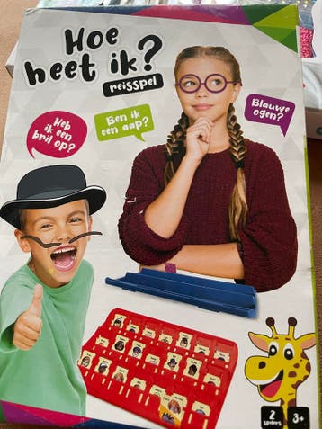 Hoe heet ik? Reisspel - Raad het karakter!
