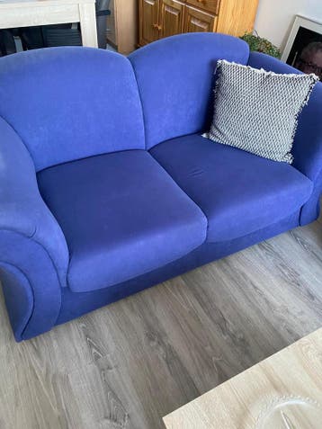 Gratis Leuke blauwe bank x 2