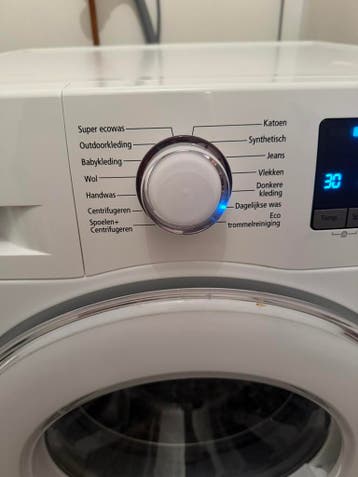 Droger en wasmachine
