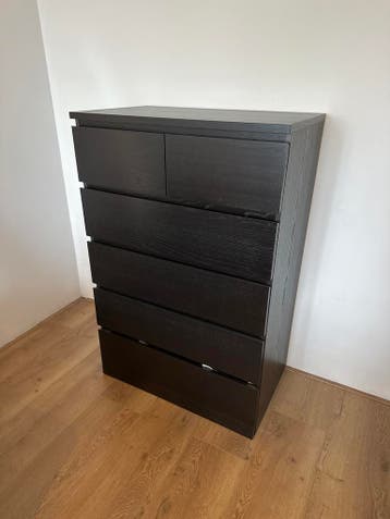 IKEA Malm ladekast - beschadigd tussenplankje