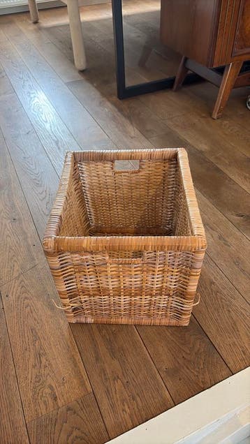 Rotan kallax Ikea mand