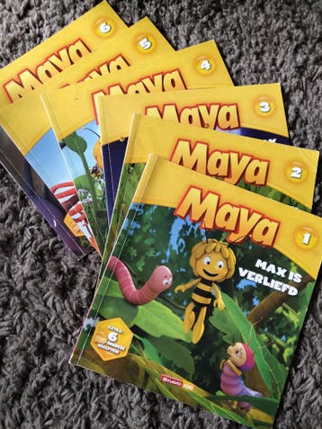 6 leuke boekjes van Maya de bij