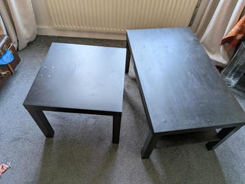 IKEA Lack Koffie- / bijzettafels (set van 2)