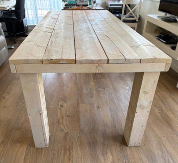 Eettafel steigerhout