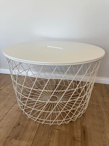 Gratis af te halen IKEA Kvistbro salontafel/opbergtafel wit