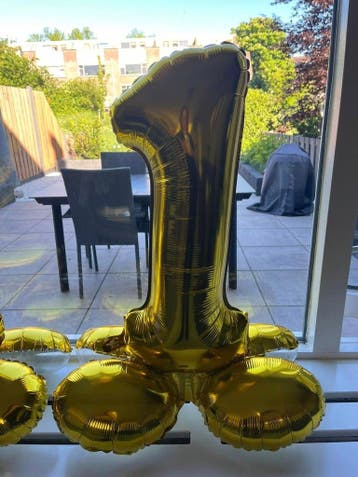 Cijfer balonnnen groot 12