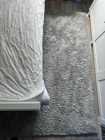 Hoogpolig vloerkleed