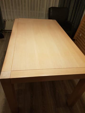GRATIS Eiken eettafel 90160