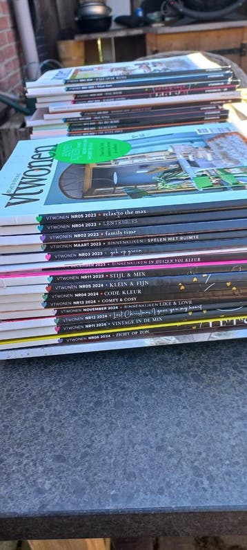 Diverse tijdschriften en woonbladen