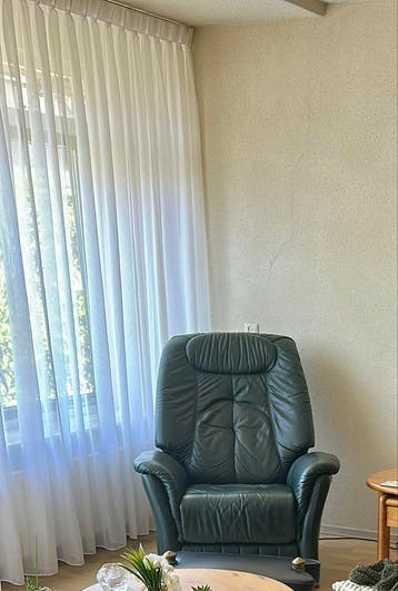 Comfortabele leren fauteuil
