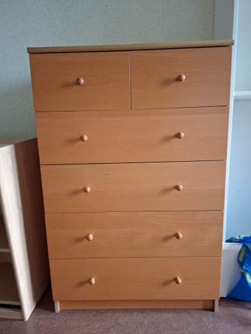 IKEA Kast met 6 lades - Ruime opbergoplossing