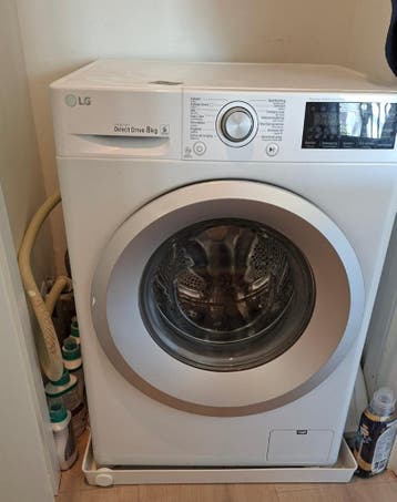 Voorlader wasmachine LG Inverter Direct Drive 8 kg