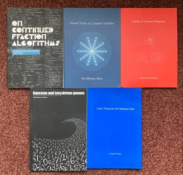 Wiskundige Boeken: Complexe Variabelen, Algoritmen, etc.