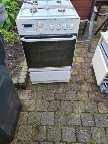 Gasfornuis met oven.